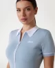 Guess SS SWEATER DRESS Kadın Mavi Elbise V5GK00Z3D60-G7O3