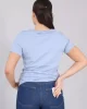 Guess CN SS LOVE TRIANGLE TEE Kadın Mavi T-shirt W5GI05I3Z14-A70Q
