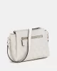 Guess NOELLE TRI COMPARTMENT XBODY Kadın Beyaz  El Çantası HWBG7879120-BNN