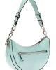 Guess ORLINA TOP ZIP SHOULDER BAG Kadın Mavi Omuz Çantası HWKG9531180-AQR