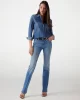 Guess SEXY STRAIGHT Kadın Mavi Jeans W5GA15D5B42-EAMD
