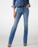 Guess SEXY STRAIGHT Kadın Mavi Jeans W5GA15D5B42-EAMD