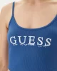 Guess SUNFLOWER RIB TOP Kadın Mavi Atlet V5GP16K8RT2-G7ER