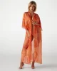 Guess Long Kımono Kadın Mavi Kimono E5GK02WE550-P6EX