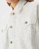 Guess WESTERN SHACKET Kadın Beyaz Ceket W5GN90D5N91-GWBL
