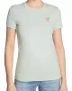 Guess SS CN MINI TRIANGLE TEE Kadın Yeşil T-shirt W2YI44J1314-G8DD