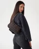 Guess ECO ERICA TOP ZIP SHOULDER BAG Kadın Kahverengi Omuz Çantası HWEPG951018-MLO