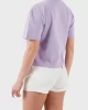 Guess Prımula Rhınestones Boxy Tee Kadın Mor T-Shirt V5GI00I3Z14-G4I5