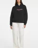 Guess Jeans GJ HOOD OS AMERICAN Kadın Siyah Sweatshirt W4YQ15KC811-JBLK