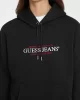 Guess Jeans GJ HOOD OS AMERICAN Kadın Siyah Sweatshirt W4YQ15KC811-JBLK