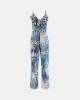 Guess ALICE SLINKY OVERALL Kadın Multicolor Elbise W5GD72KBAC2-P7VM