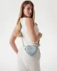Guess ARNELA MINI HEART BAG Kadın Mavi Mini Çanta HWTG9496770-PBO