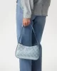 Guess ARNELA TOP ZIP SHOULDER BAG Kadın Mavi Omuz Çantası HWTG9496170-PBO