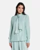 Guess CLAIRE LS BLOUSE Kadın Yeşil Bluz W5PH1FWHHB0-G7R6