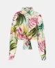 Guess LS BOWED JUN SHIRT Kadın Çok Renkli Gömlek W5GH0IWH9C2-P8FY