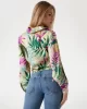 Guess LS BOWED JUN SHIRT Kadın Çok Renkli Gömlek W5GH0IWH9C2-P8FY
