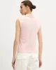 Guess Jeans GJ SLEEVELESS COLLAR SLIM PKT Kadın Pembe T-shirt W5GP24KCYR1-G6R4