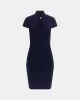 Guess ES SS MALIA SWTR DRESS Kadın Lacivert Elbise W5GK46Z3L10-G7P1