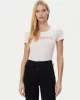 Guess Cn Ss Glıtter Degrade Logo Tee Kadın Pembe T-Shirt W5GI14J1314-A60W