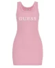 Guess SUNFLOWER RIB DRESS Kadın Pembe Elbise V5GK06K8RT2-A61Z