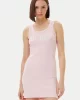 Guess SUNFLOWER RIB DRESS Kadın Pembe Elbise V5GK06K8RT2-A61Z