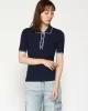 Guess THALIA POLO NECK SS SWTR Kadın Lacivert Kazak W5GR37Z3L10-G7P1