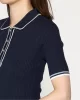 Guess THALIA POLO NECK SS SWTR Kadın Lacivert Kazak W5GR37Z3L10-G7P1