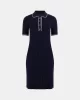 Guess Thalıa Polo Neck Ss Dress Swtr Kadın Lacivert Elbise W5GK84Z3L10-G7P1