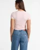 Guess Jeans GJ SS CN BABY EMB STAR TEE Kadın Pembe T-shirt W5GI38J1314-G6R4