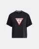 Guess Jeans GJ SS CN BOXY ICONIC Kadın Siyah T-shirt W4YI73K8HM0-JBLK