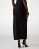 Guess AIMEE JEWEL DRAP SKIRT Kadın Siyah Etek W5GD0EKAQL2-JBLK