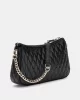 Guess BETULA MINI CROSSBODY TOP ZIP Kadın Siyah Mini Çanta HWGG9626720-BLA