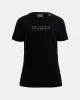 Guess BRIANA SS T-SHIRT Kadın Siyah T-shirt V3BI11J1314-JBLK