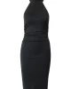 Guess ES SL CARMELA DRESS Kadın Siyah Elbise W5GK0IKCTC2-JBLK