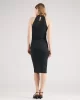 Guess ES SL CARMELA DRESS Kadın Siyah Elbise W5GK0IKCTC2-JBLK