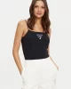 Guess Colette Tank Top Kadın Siyah Atlet V5RP08KCOA2-JBLK