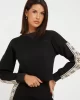 Guess Cymone Cn Sweatshırt Kadın Siyah Sweatshirt V3BQ16KB3P2-JBLK