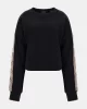 Guess Cymone Cn Sweatshırt Kadın Siyah Sweatshirt V3BQ16KB3P2-JBLK