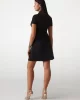 Guess ES SS ELORA POCKETS DRESS Kadın Siyah Elbise W5GK70KCBO2-JBLK