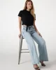 Guess CN SS EYELET TONE ON TONE TEE Kadın Siyah Crop W5GI18I3Z14-JBLK