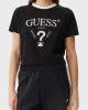 Guess FILANTA CROP TEE Kadın Siyah T-shirt V5GI18I3Z14-JBLK