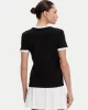 Guess FRESIA CN T-SHIRT Kadın Siyah T-shirt V5GI11I3Z14-JBLK
