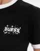 Guess FRESIA CN T-SHIRT Kadın Siyah T-shirt V5GI11I3Z14-JBLK
