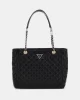 Guess GIULLY LARGE TOTE Kadın Siyah Omuz Çantası HWQG8748240-BLA