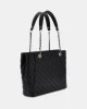 Guess GIULLY LARGE TOTE Kadın Siyah Omuz Çantası HWQG8748240-BLA