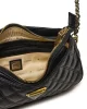 Guess Gıully Top Zıp Shoulder Bag Kadın Siyah Omuz Çantası HWQG8748160-BLA