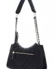 Guess GIULLY TOP ZIP SHOULDER BAG Kadın Siyah Omuz Çantası HWQG8748130-BLA