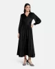 Guess HELENE MAXI DRESS Kadın Siyah Elbise W5PK1XWD8G2-JBLK