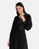 Guess HELENE MAXI DRESS Kadın Siyah Elbise W5PK1XWD8G2-JBLK