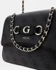 Guess Izzy Convertıble Xbody Flap Kadın Antrasit Çapraz Çanta HWSG8654190-CLO
